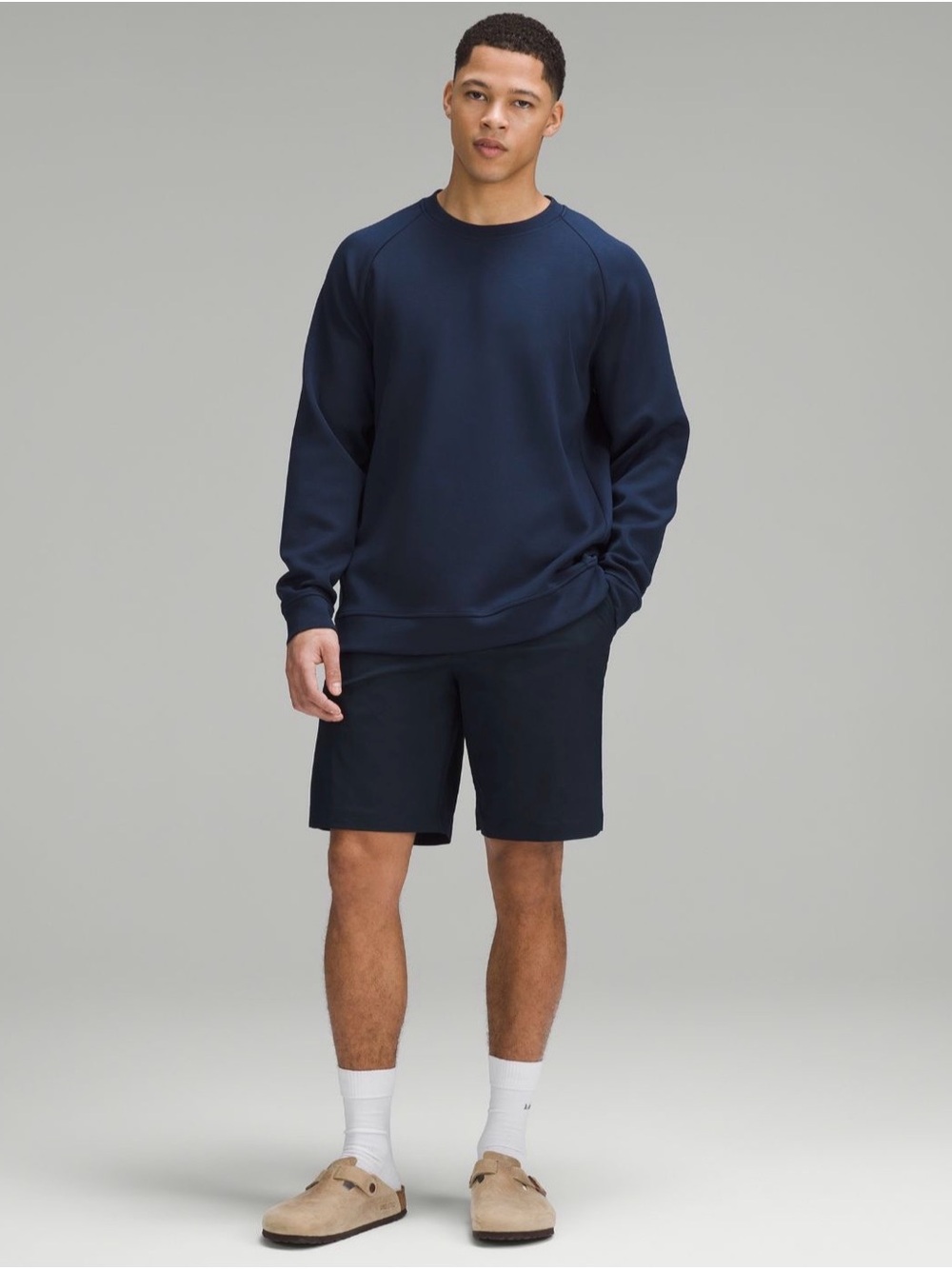 lululemon Men's Relax Fit Twill Shorts in True Navy